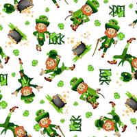 st. Patricks day quilting fabric