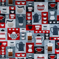 coffee fabric