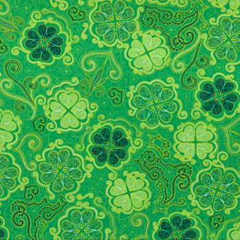 st. Patricks day quilting fabric