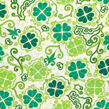 st. Patricks day quilting fabric