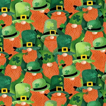 st. Patricks day quilting fabric