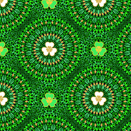 st. Patricks day quilting fabric