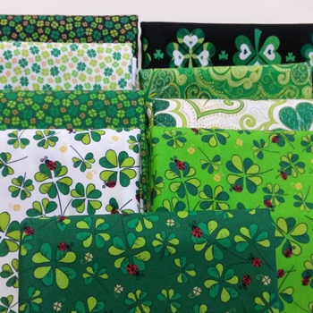 st. Patricks day quilting fabric