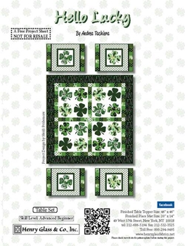 st. patrick's day quilting fabric