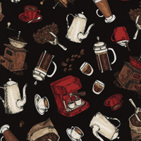 coffee fabric