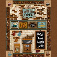 coffee fabric