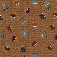 coffee fabric