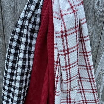 Waffle & Honeycomb Tea Towels